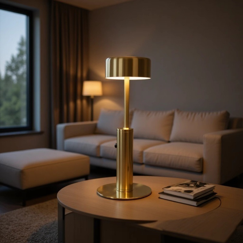 Wireless Dining Charging Bedside Touch LED Desk Lights USB Charge Table Lamp Wake Night Lamp